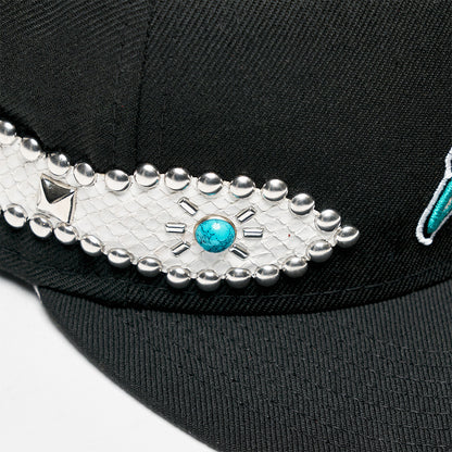 Tejano Customized 5950 New Era Fitted Hat (Python)