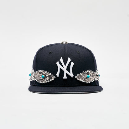 Tejano Customized 5950 New Era Fitted Hat (NY Yankees)