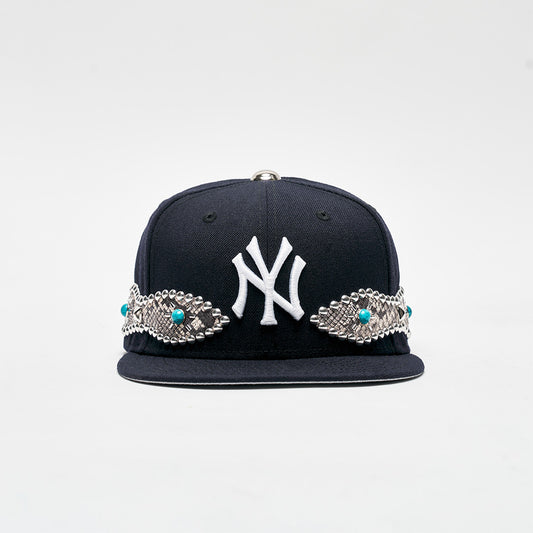 Tejano Customized 5950 New Era Fitted Hat (NY Yankees)