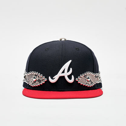 Tejano Customized 5950 New Era Fitted Hat (Atlanta)