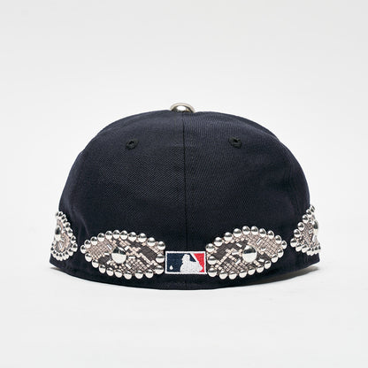 Tejano Customized 5950 New Era Fitted Hat (NY Yankees)