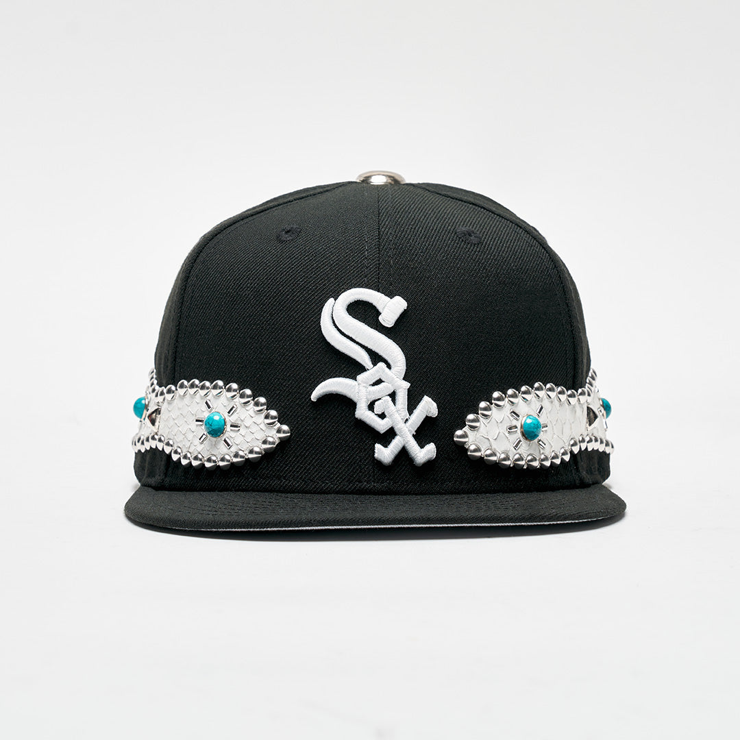 Tejano Customized 5950 New Era Fitted Hat (Python)