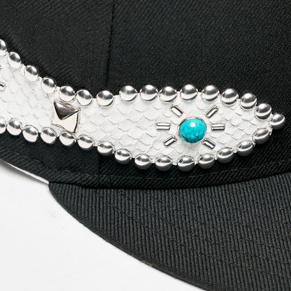 Tejano Customized 5950 New Era Fitted Hat (Python)
